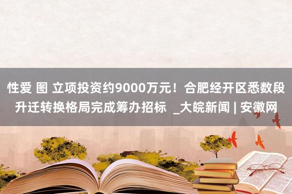 性爱 图 立项投资约9000万元！合肥经开区悉数段升迁转换格局完成筹办招标  _大皖新闻 | 安徽网