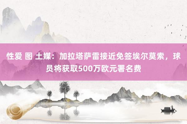 性爱 图 土媒：加拉塔萨雷接近免签埃尔莫索，球员将获取500万欧元署名费