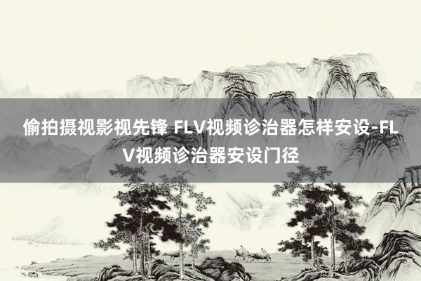 偷拍摄视影视先锋 FLV视频诊治器怎样安设-FLV视频诊治器安设门径